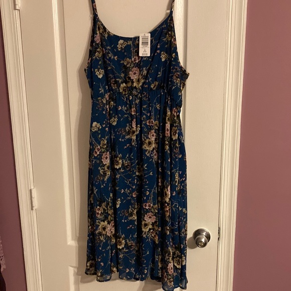 Blue floral dress - Picture 4 of 5